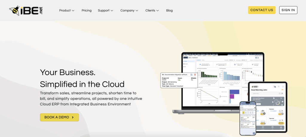 Redesigned with Minimalism: Discover the New iBE.net Experience